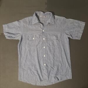 Dickies Unisex Quality Lab Coat Blue Size Large Workwear Shop